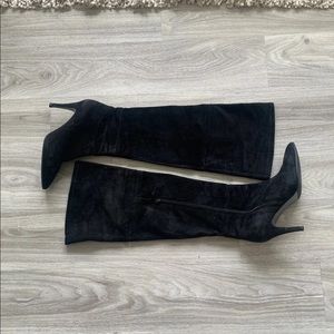 Tahari thigh high boots